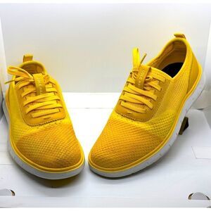 Cole Hann mens dress shoes size 8.5 and yellow in color good looking shoe